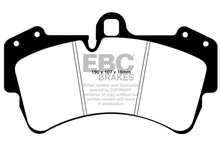 Load image into Gallery viewer, EBC 03-07 Porsche Cayenne 4.5 (350mm Rotors) Redstuff Front Brake Pads - Main Product View