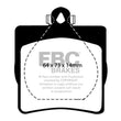 Load image into Gallery viewer, EBC 03-08 Chrysler Crossfire 3.2 Greenstuff Rear Brake Pads - Main Product View