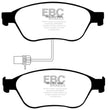 Load image into Gallery viewer, EBC 03-10 Audi A8 Quattro 4.2 Redstuff Front Brake Pads - Main Product View