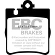 Load image into Gallery viewer, EBC 03 Mercedes-Benz C230 (W203) 2.3 Sport Ultimax2 Rear Brake Pads - Main Product View