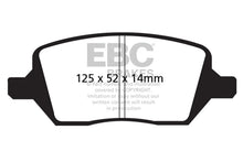 Load image into Gallery viewer, EBC 04-05 Buick Terraza 3.5 FWD Greenstuff Rear Brake Pads - Main Product View