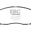 Load image into Gallery viewer, EBC 04-05 Hyundai XG 350 3.5 Redstuff Front Brake Pads - Side View