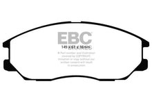 Load image into Gallery viewer, EBC 04-05 Hyundai XG 350 3.5 Redstuff Front Brake Pads - Side View