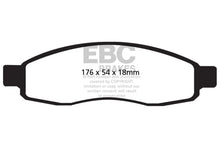 Load image into Gallery viewer, EBC 04-05 Infiniti QX56 5.6 Greenstuff Front Brake Pads - Main Product View