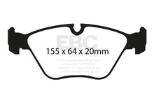 Load image into Gallery viewer, EBC 04-06 BMW X3 2.5 (E83) Redstuff Front Brake Pads - Main Product View