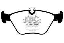 Load image into Gallery viewer, EBC 04-06 BMW X3 2.5 (E83) Redstuff Front Brake Pads - Side View