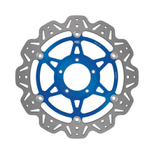 Load image into Gallery viewer, EBC 04-06 Ducati 749 Dark Monoposto/Biposto Front Left/Right Vee Floating Blue Rotor