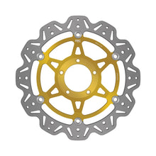 Load image into Gallery viewer, EBC 04-06 Ducati 749 Dark Monoposto/Biposto Front Left/Right Vee Floating Gold Rotor