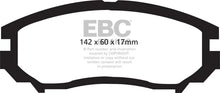 Load image into Gallery viewer, EBC 04-06 Hyundai Tiburon 2.7 6 speed Yellowstuff Front Brake Pads - Main Product View