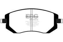 Load image into Gallery viewer, EBC 04-06 Saab 9-2X 2.0 Turbo Ultimax2 Front Brake Pads - Main Product View