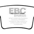 Load image into Gallery viewer, EBC 04-07 Ford Five Hundred 3.0 Redstuff Rear Brake Pads - Main Product View