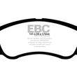 Load image into Gallery viewer, EBC 04-09 Kia Spectra 1.8 Greenstuff Front Brake Pads - Main Product View
