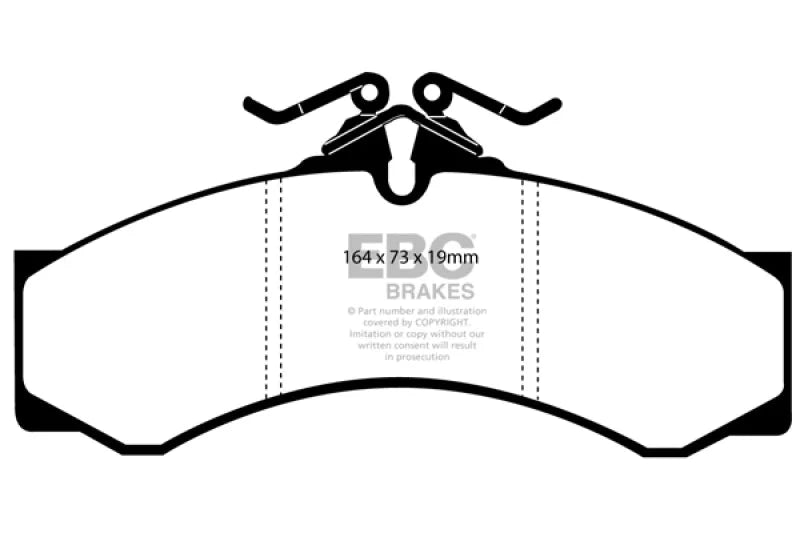 EBC 05-06 Dodge Sprinter 2500 285mm Rotor with Bosch Rear Greenstuff Front Brake Pads - Main Product View