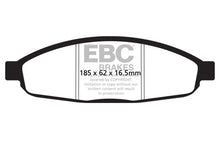 Load image into Gallery viewer, EBC 05-07 Chrysler Pacifica 3.5 Greenstuff Front Brake Pads - Main Product View