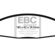 Load image into Gallery viewer, EBC 05-07 Chrysler Pacifica 3.5 Ultimax2 Front Brake Pads - Main Product View