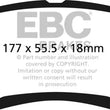 Load image into Gallery viewer, EBC 05-07 Ford F250 (inc Super Duty) 5.4 (2WD) Greenstuff Rear Brake Pads - Main Product View