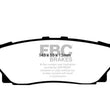 Load image into Gallery viewer, EBC 05-07 Hummer H3 3.5 Yellowstuff Rear Brake Pads - Side View