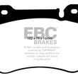 Load image into Gallery viewer, EBC 05-07 Mercedes-Benz C230 (W203) 2.5 Sport Sedan Redstuff Front Brake Pads - Side View