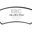 Load image into Gallery viewer, EBC 05-09 Buick Allure (Canada) 3.6 Yellowstuff Front Brake Pads - Main Product View
