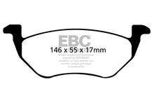 Load image into Gallery viewer, EBC 05-09 Ford Escape 2.3 Hybrid Yellowstuff Rear Brake Pads - Main Product View