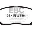 Load image into Gallery viewer, EBC 05-10 Chevrolet Cobalt 2.2 4 Lug Greenstuff Front Brake Pads - Main Product View