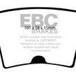 Load image into Gallery viewer, EBC 05-10 Chrysler 300C 5.7 Redstuff Rear Brake Pads - Main Product View