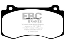 Load image into Gallery viewer, EBC 05-10 Chrysler 300C 6.1 SRT8 Bluestuff Front Brake Pads - Main Product View