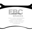 Load image into Gallery viewer, EBC 05-10 Chrysler 300C 6.1 SRT8 Redstuff Front Brake Pads - Main Product View