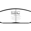 Load image into Gallery viewer, EBC 05-10 Jeep Commander 3.7 Greenstuff Front Brake Pads - Main Product View
