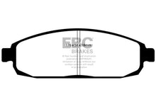 Load image into Gallery viewer, EBC 05-10 Jeep Commander 3.7 Greenstuff Front Brake Pads - Main Product View