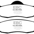 Load image into Gallery viewer, EBC 05-10 Jeep Commander 3.7 Greenstuff Rear Brake Pads - Main Product View