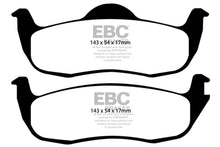 Load image into Gallery viewer, EBC 05-10 Jeep Commander 3.7 Greenstuff Rear Brake Pads - Main Product View