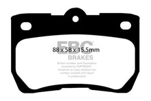 Load image into Gallery viewer, EBC 06-07 Lexus GS300 3.0 Ultimax2 Rear Brake Pads - Main Product View