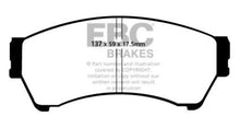 Load image into Gallery viewer, EBC 06-07 Mazda 6 2.3 Redstuff Front Brake Pads - Main Product View