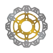 Load image into Gallery viewer, EBC 06-08 Triumph Hinckley Daytona 675 Front Left/Right Vee Floating Gold Rotor