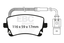 Load image into Gallery viewer, EBC 06-09 Audi RS4 4.2 (Cast Iron Rotors) Bluestuff Rear Brake Pads - Main Product View