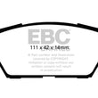 Load image into Gallery viewer, EBC 06-09 Ford Fusion 2.3 Redstuff Rear Brake Pads - Main Product View