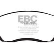 Load image into Gallery viewer, EBC 06-09 Hyundai Entourage 3.8 Yellowstuff Front Brake Pads - Main Product View