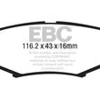 Load image into Gallery viewer, EBC 06-11 Dodge Nitro 3.7 Ultimax2 Rear Brake Pads - Main Product View