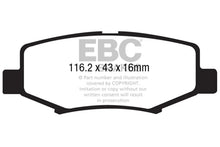 Load image into Gallery viewer, EBC 06-11 Dodge Nitro 3.7 Ultimax2 Rear Brake Pads - Main Product View