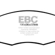 Load image into Gallery viewer, EBC 06-11 Hyundai Accent 1.6 Greenstuff Front Brake Pads - Main Product View