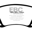 Load image into Gallery viewer, EBC 06-13 Audi A3 2.0 Turbo (Girling rear caliper) Greenstuff Rear Brake Pads - Main Product View