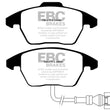 Load image into Gallery viewer, EBC 06-13 Audi A3 2.0 Turbo (Girling rear caliper) Redstuff Front Brake Pads - Side View