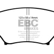 Load image into Gallery viewer, EBC 06-15 Mazda Miata MX5 2.0 Greenstuff Front Brake Pads - Main Product View