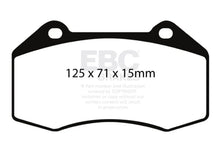 Load image into Gallery viewer, EBC 07-08 Chevrolet Cobalt 2.0 Supercharged (SS) Redstuff Front Brake Pads - Main Product View