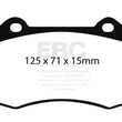 Load image into Gallery viewer, EBC 07-08 Chevrolet Cobalt 2.0 Supercharged (SS) Ultimax2 Front Brake Pads - Main Product View