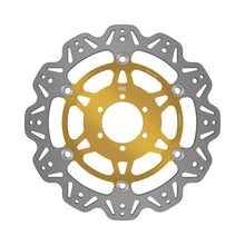 Load image into Gallery viewer, EBC 07-08 Ducati Monster 400 ie Japan Front Left/Right Vee Floating Gold Rotor