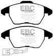 Load image into Gallery viewer, EBC 07-09 Audi TT 2.0 Turbo Yellowstuff Front Brake Pads - Main Product View