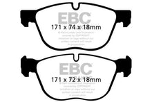 Load image into Gallery viewer, EBC 07-10 BMW X5 3.0 Redstuff Front Brake Pads - Main Product View