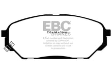 Load image into Gallery viewer, EBC 07-12 Hyundai Veracruz 3.8 Greenstuff Front Brake Pads - Main Product View